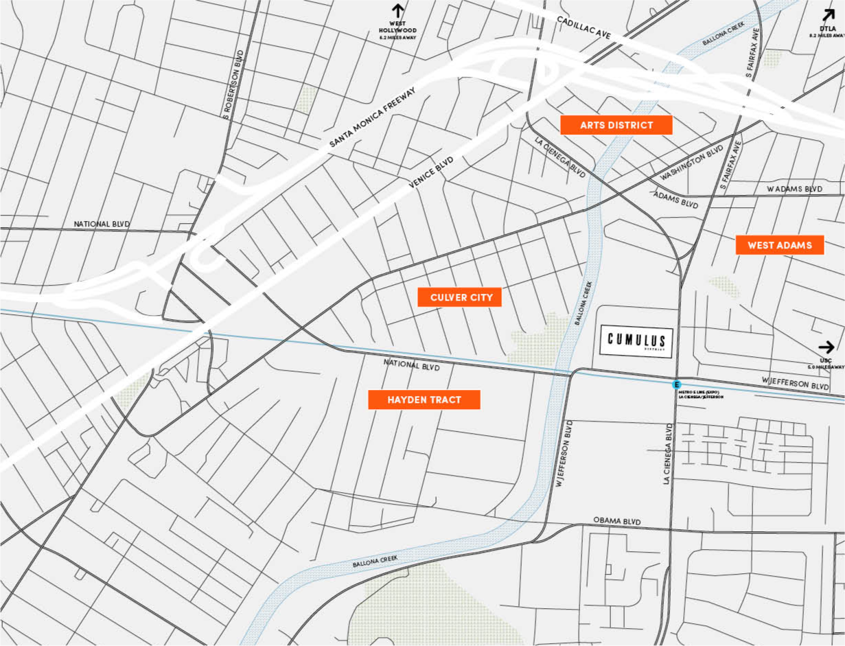Cumulus District neighborhood map
